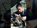 a beautiful female machanical garage work ☺️🛞