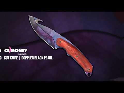 Gut Knife Doppler Black Pearl Skin On Cs Go Wiki By Cs Money