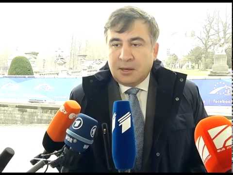 მიხეილ სააკაშვილი ბრიუსელში ევროპის სახალხო პარტიის სამიტზე
