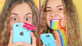 8 Kendin Yap Tarzı Tuhaf Makyaj Fikri Sosyal Medya Makyajı