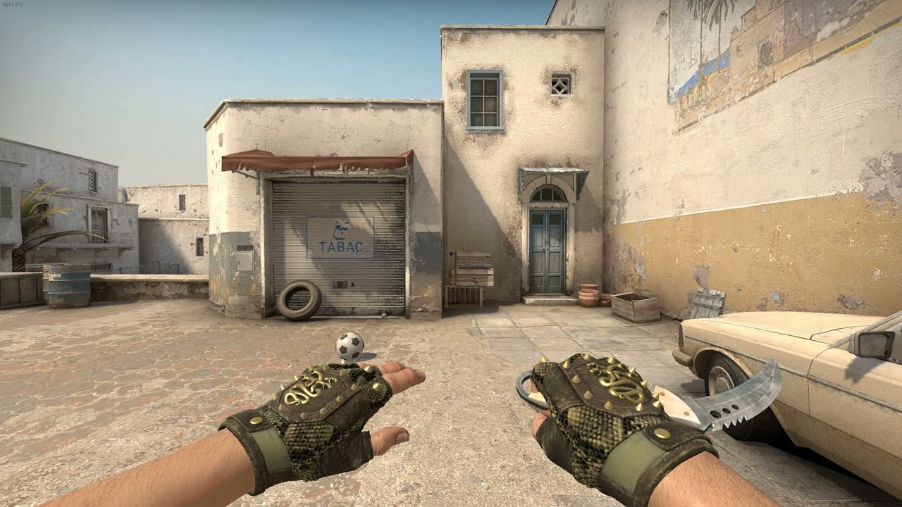 CSGO HYDRA GLOVES RATTLER WELLWORN SKIN SHOWCASE YouTube