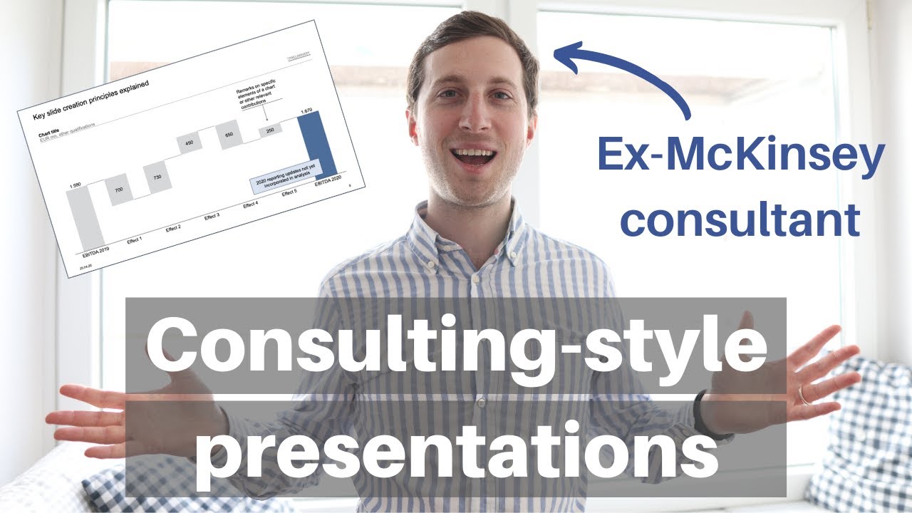  New  MANAGEMENT CONSULTING PRESENTATION - How consulting firms create slide presentations (Ex-McKinsey)