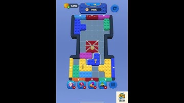 Level 44 to 45 THE COLOR SLIDE JAM GAME