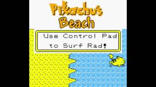 Pokemon Yellow: How to Teach Pikachu Surf Without GameShark + Beach Minigame 7511 High Score