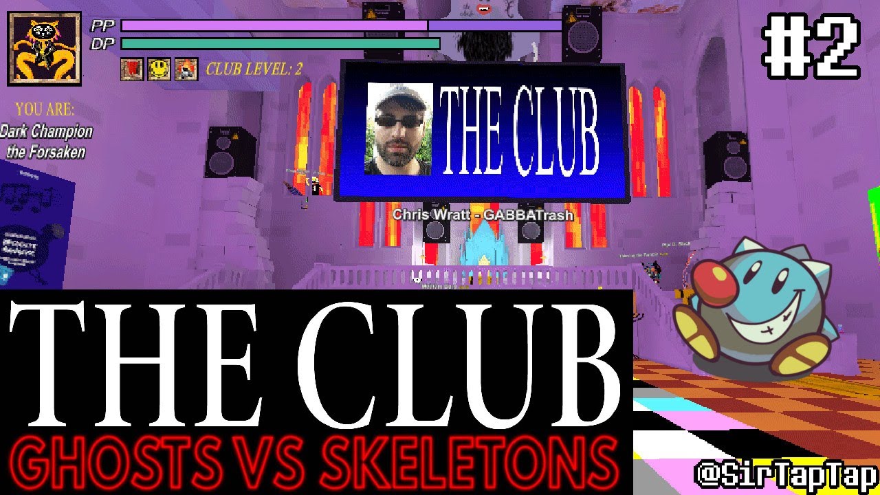 🔴Let's Play The Club (2) | Halloween update! Skeletons vs Ghosts!