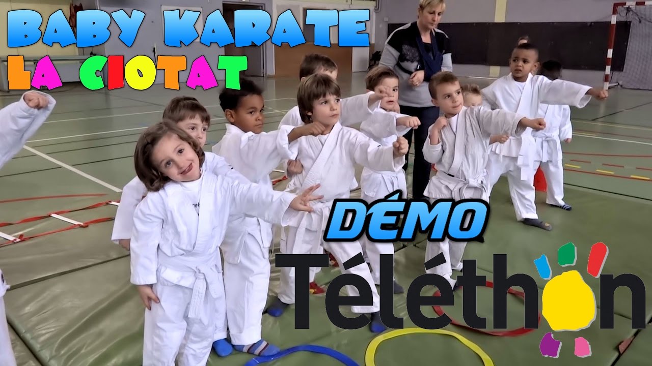 Démonstration BABY KARATE YouTube