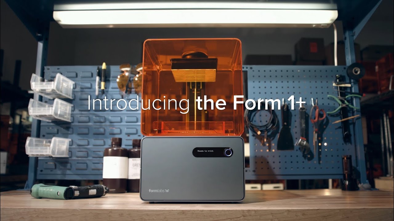 gravid Uafhængighed Grundig Introducing the Form 1+ 3D Printer - YouTube