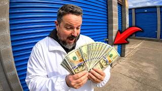 I bought a RICH MAN'S storage unit and found ALL HIS MONEY...