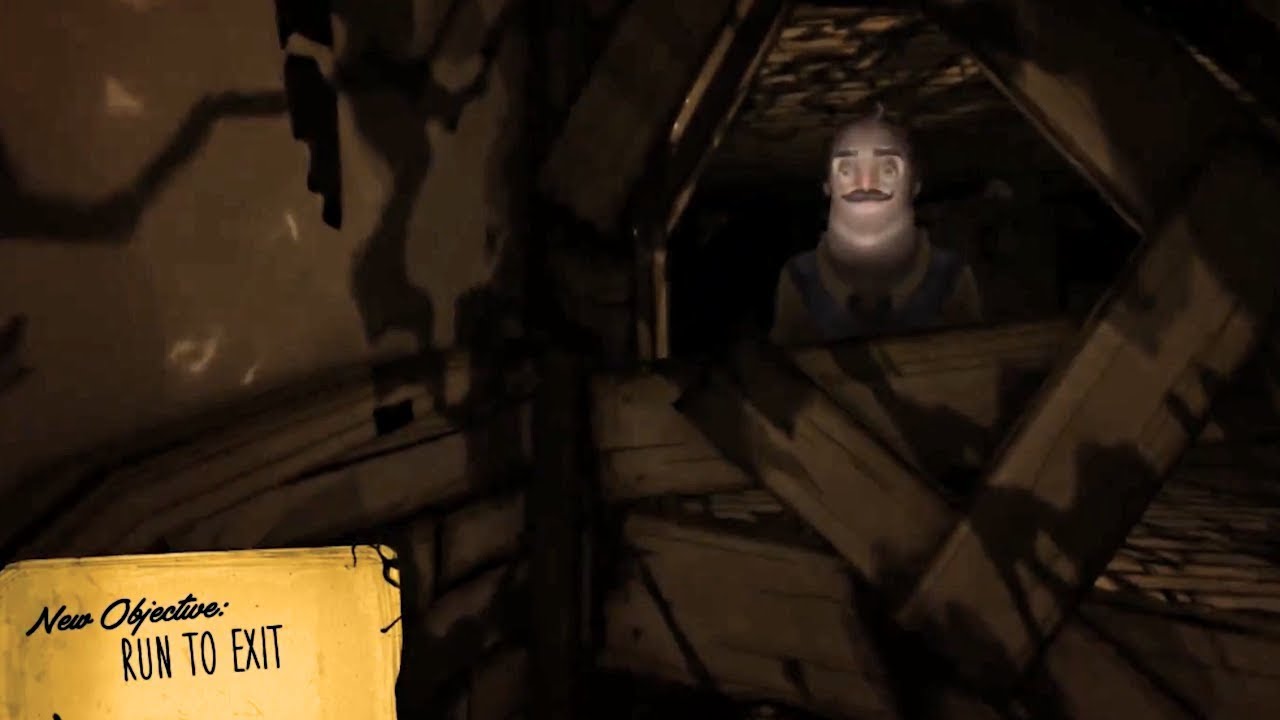 Hello Bendy - Hello Neighbor x Bendy and the Ink Machine Crossover