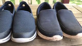 Real Skechers vs K Mart copies