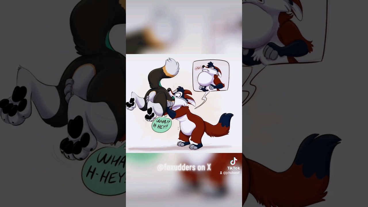 My Favorite Snack art by Foxudders to RudolfWolph & Zuelansi On X #Furry #FurryVore #Vore