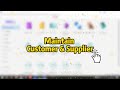 SQL Account | Maintain Customer & Supplier