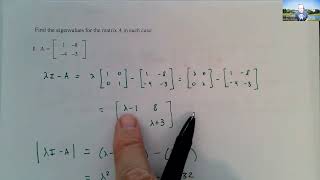 Eigenvalues and Eigenvectors Part 2
