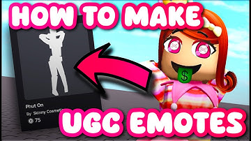 HOW TO MAKE ROBLOX UGC EMOTES 💃 (TUTORIAL)