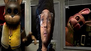 CUSTOM MODE IN REALISTIC FNAF ALMOST KILLED ME ….