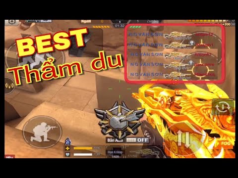 Tập Kích - Flash Golden M " BẮN TỈA GÃI NGỨA - TÀN SÁT ZOMBIE " | Phúc Xấu Trai✔️