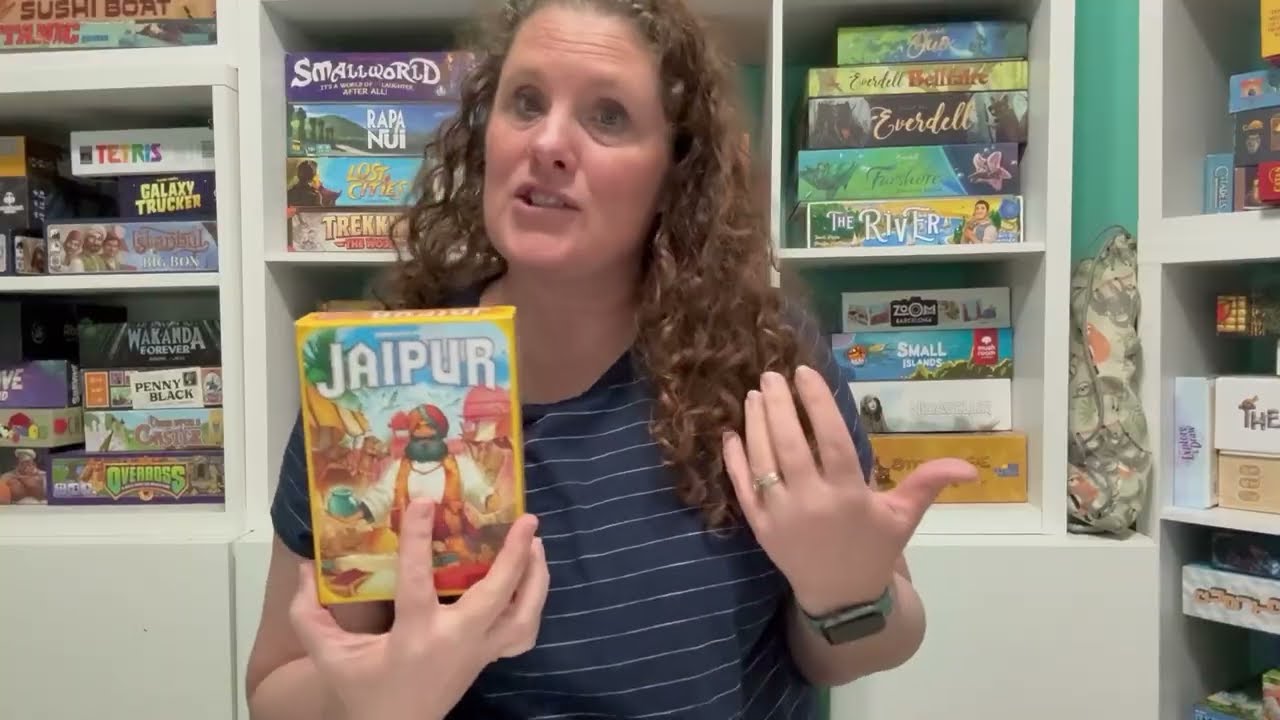 Trade in Jaipur! Fast paced card game for 2 players.