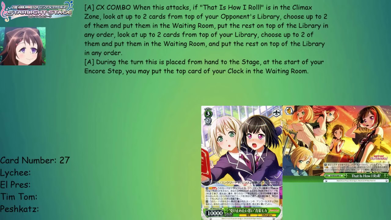 BanG Dream! Girl's Band Party Set Review: Green