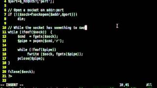 Remote Command Execution On A Web Server Through A Reverse Shell Invoked By A Rfi Vulnerable Script