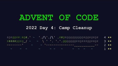 Golang | Advent Of Code 2022 | Day 4