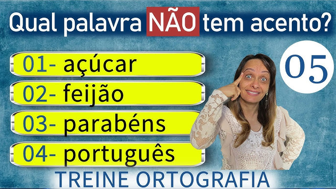 Tem ou não tem acento? um jogo para treinar o novo acordo ortográfico