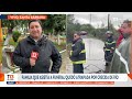 Familia que asistía a funeral quedó atrapada por crecida de río en Santa Bárbara