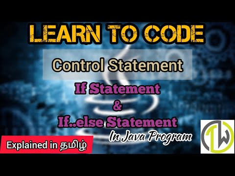 if | if else statements in Java with Example Program | Tamil | Conditional statement