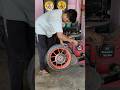 KTM Duke 250 rear tyre repairing 🙋