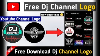 How to make logo | For youtube channel | Dj logo kaise banaye | Dj logo design | Download dj logo screenshot 5