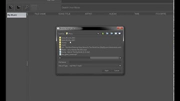 Java Music Player(Prototype)