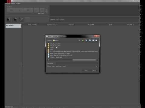 Java Music Player(Prototype)
