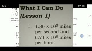 Celebrity Mathematics 7 Module 10 - Quarter 1 ANSWER KEY Profile