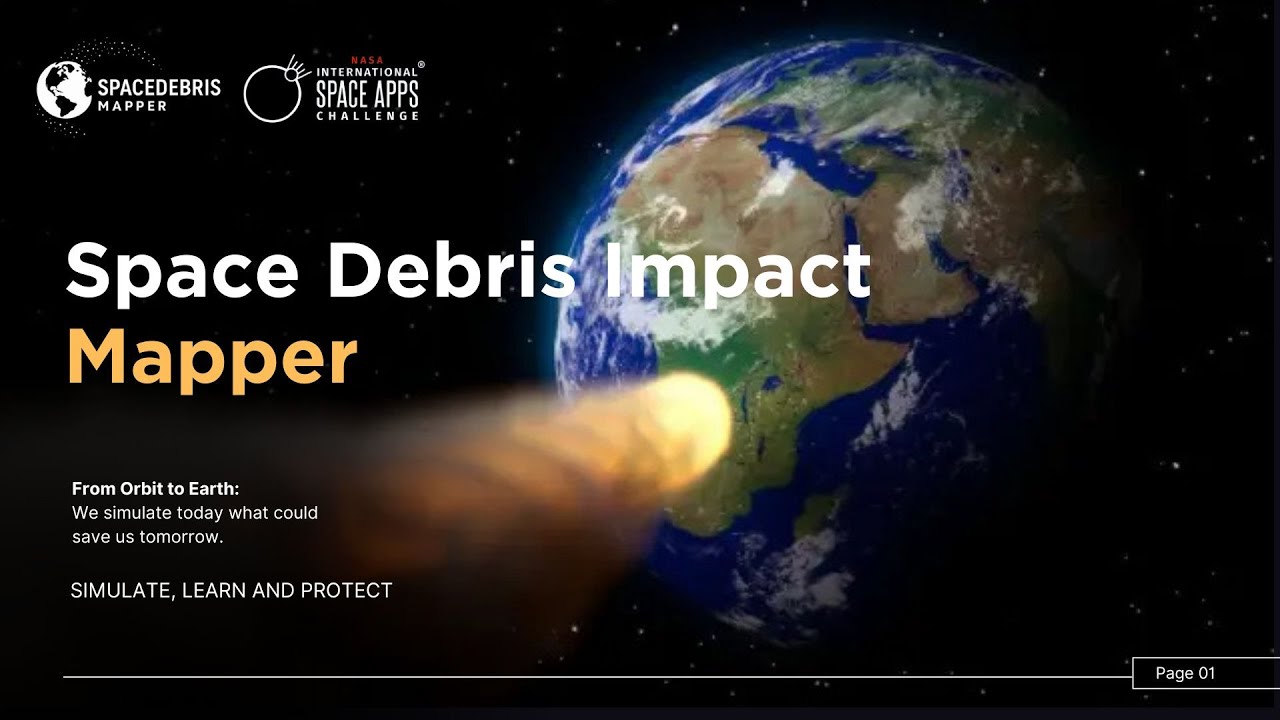 Asteroid Impact Simulator | NASA Space Apps Challenge 2025 – Team SpaceDebris Mapper