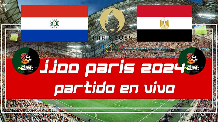 PARAGUAY 🆚 EGIPTO |🚨 EN VIVO |  JUEGOS OLÍMPICOS ➤ 🏆2024