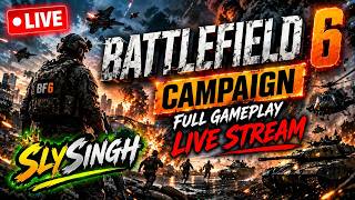 BF6 LIVE STREAM 🔥 Completing Campaign Today | Crazy Ending!