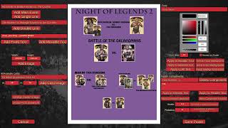 FG Assistant - Booking a Night of Legends Card