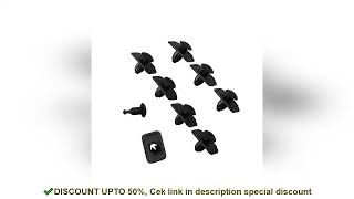 10Pcs For 10mm Hole Auto Door Trim Clip Assortments Kit Car Fastener And Clip For Nissan BF6750033