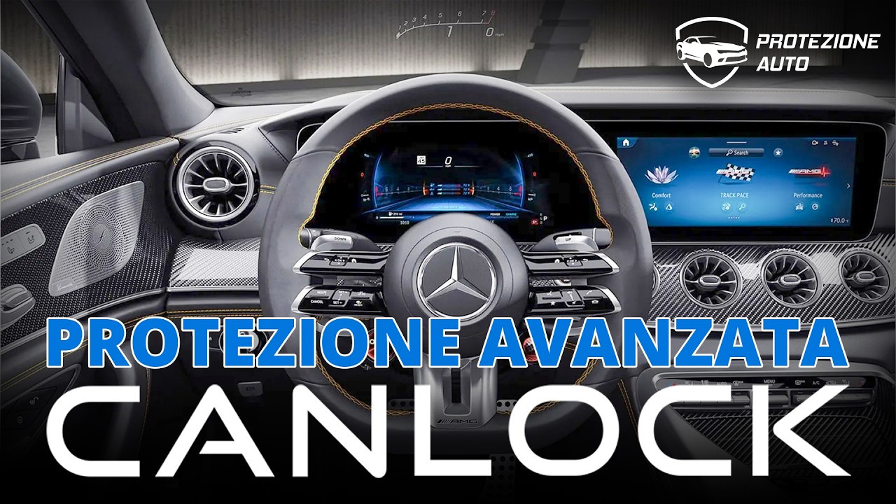 Difendi la Tua Mercedes AMG GT: Centralina, Porta OBD e KeyLess Protetti con CANLOCK