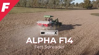 SpreadX Alpha f14 Fert Spreader