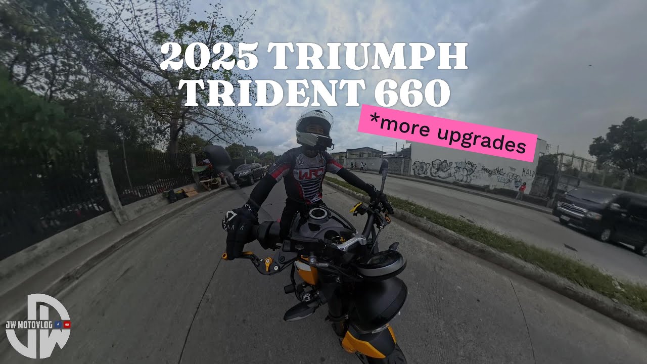 2025 Triumph Trident 660 | MORE UPGRADES | AUX LIGHT (PH) 