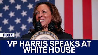 Information Vice President Kamala Harris Speaks at White House Guide