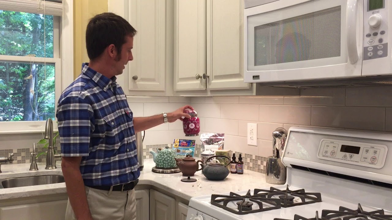 Ryan Krumroy, tea enthusiast, gives his top tips for the perfect cup of hot tea.