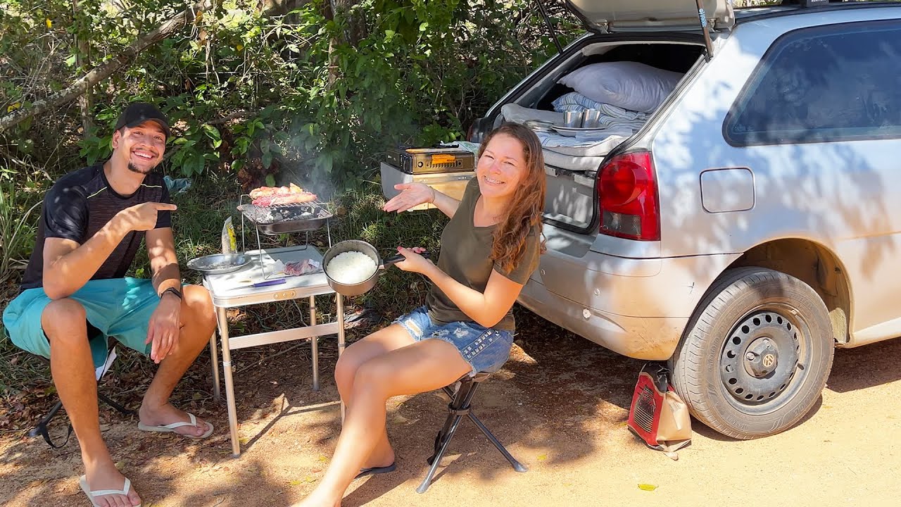 FIZEMOS CHURRASCO NA ESTRADA COM MENOS DE 50 REAIS! T2 EP.8