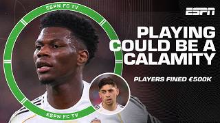 ‘LET TCHOUAMÉNI START EL CLÁSICO’ | Real Madrid fine players over fight | ESPN FC