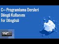 10. C++ programlama Dersleri: Dev-C++ programı ile döngü kullanımı (for döngüsü)