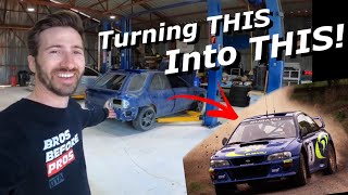 One Man's Trash is Another Man's Race Car Project 🚛💨 MY FIRST RALLY BUILD! Subaru Impreza GC Wagon