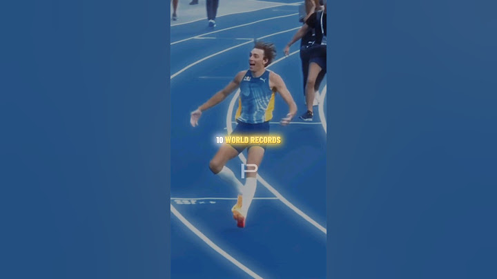 Duplantis New World Record (6.26m) 😦