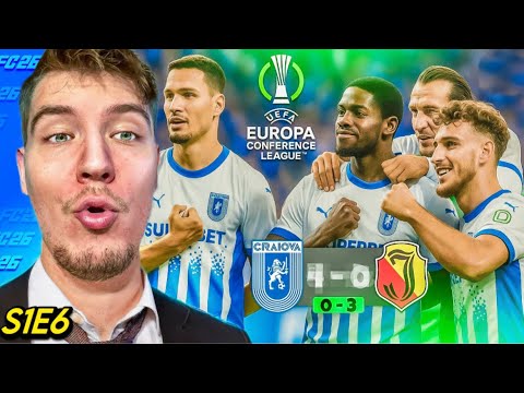 REMONTADA SPECTACULOASA IN OPTIMILE CONFERENCE LEAGUE | FC 26 CARIERA CU UNIV. CRAIOVA