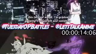 Opening Naruto or Tokyo Ghoul?? Opening Naruto or Tokyo Ghoul??