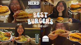 uk's best burgers 🍔 | honest burgers, bleecker burger, heard burger📍london // herd burger📍cornwall